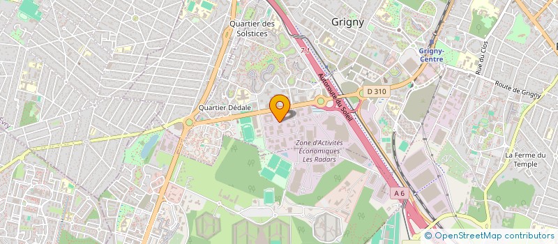 localisation de l'entreprise SURGIL TRANS EXPRESS à GRIGNY