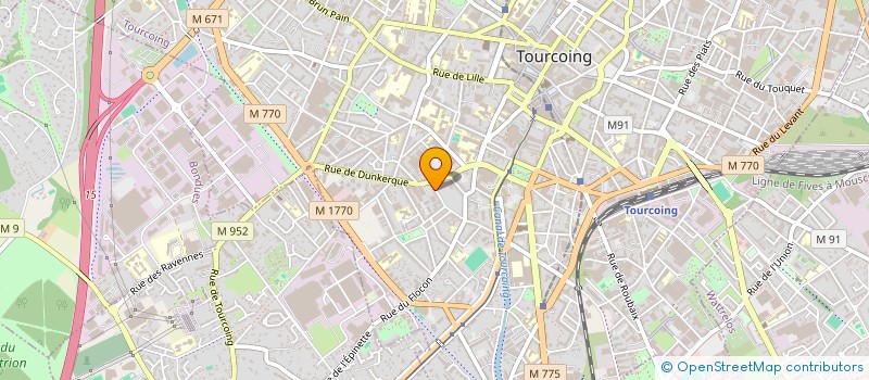 localisation de l'entreprise SURI-YANA  TOURCOING