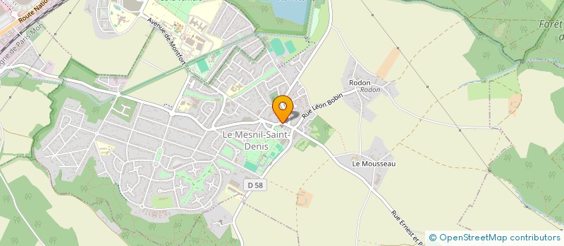 localisation de l'entreprise SURICAT à LE MESNIL-SAINT-DENIS