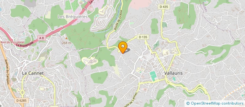 localisation de l'entreprise SURICATE CONSULT à VALLAURIS