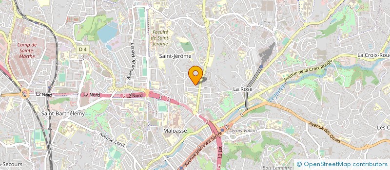 localisation de l'entreprise SURICATE EMBALLAGE à MARSEILLE