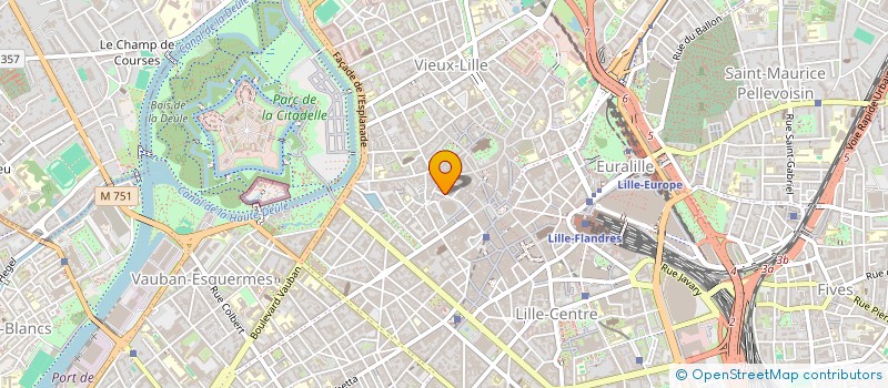 localisation de l'entreprise SURICATE IMMO à LILLE