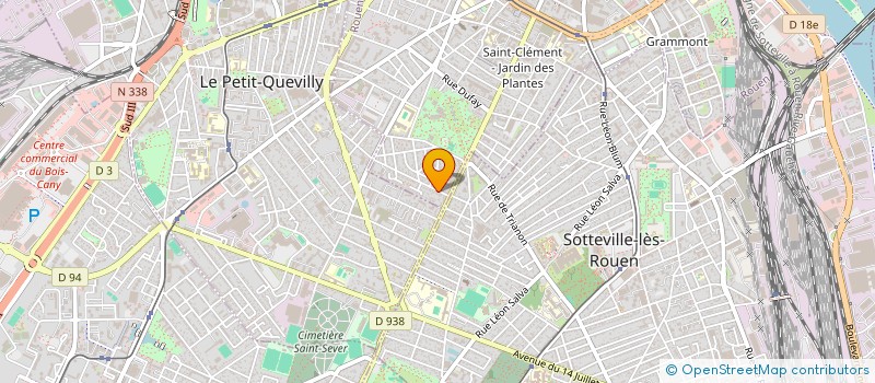 localisation de l'entreprise SURICATES à ROUEN