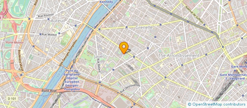 localisation de l'entreprise SURICOG  PARIS