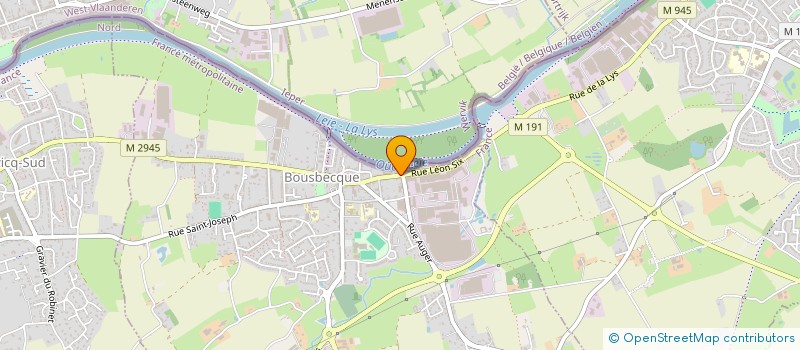 localisation de l'entreprise SURIMPRIM à BOUSBECQUE