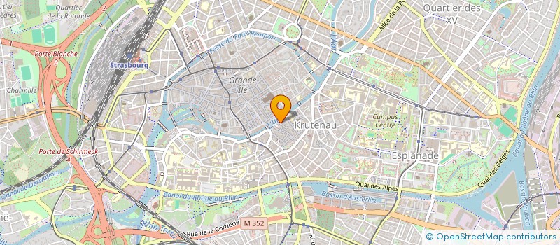localisation de l'entreprise SURINI  STRASBOURG