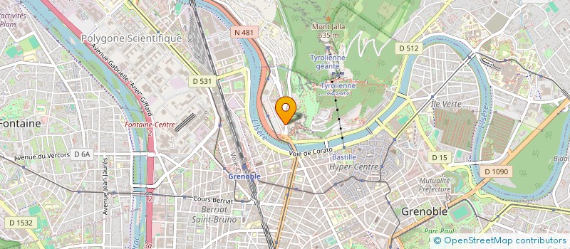 localisation de l'entreprise SURISA à GRENOBLE