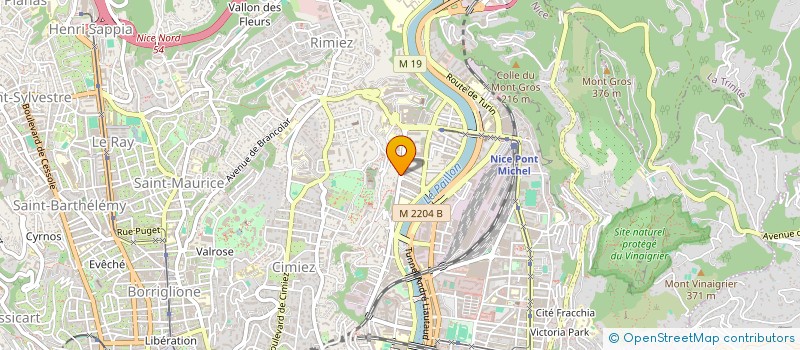 localisation de l'entreprise SURIYAIYANAA à NICE