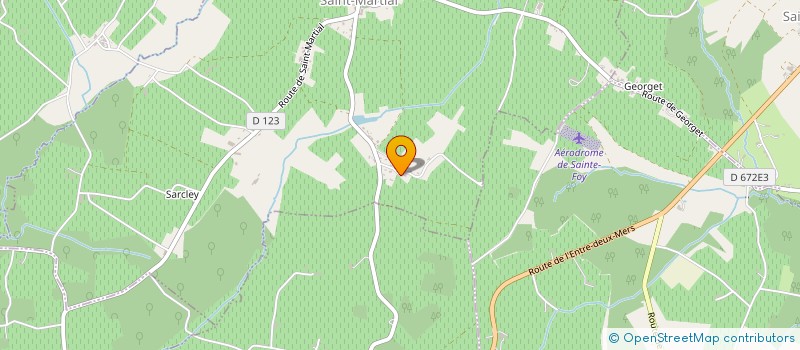 localisation de l'entreprise SURL'AIR  SAINT-MARTIAL