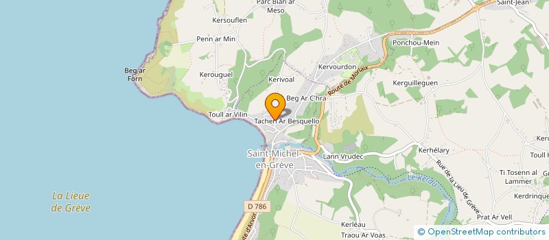 localisation de l'entreprise SURLH  SAINT-MICHEL-EN-GREVE