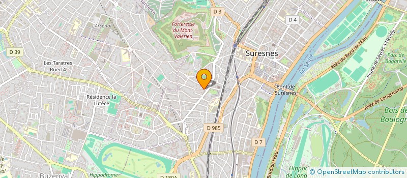 localisation de l'entreprise SURLUXE à SURESNES