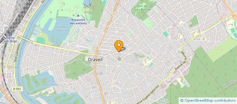 localisation de l'entreprise SURMA à DRAVEIL