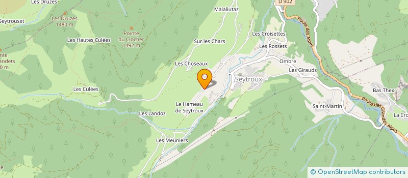 localisation de l'entreprise SURMONT  SEYTROUX