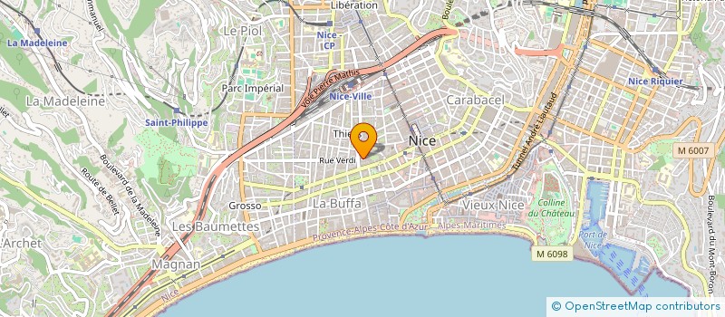 localisation de l'entreprise SURNICE FRANCE à NICE
