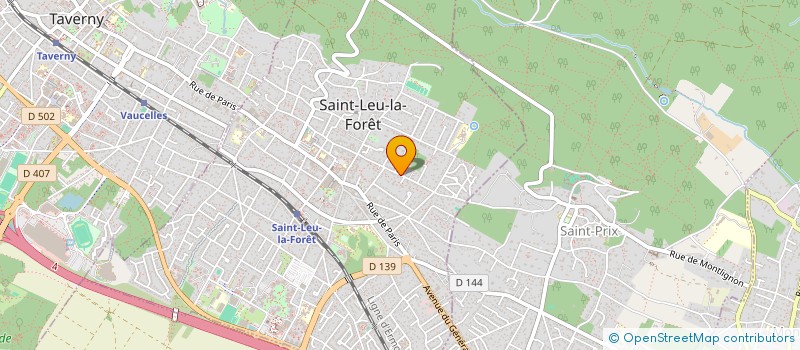 localisation de l'entreprise SUROL  SAINT-LEU-LA-FORET