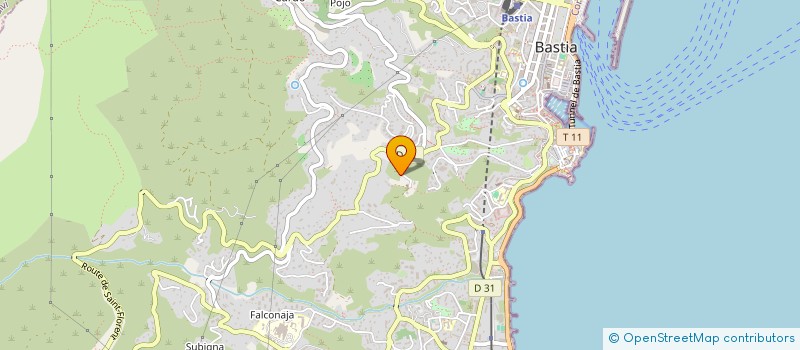localisation de l'entreprise SUROLEO à BASTIA