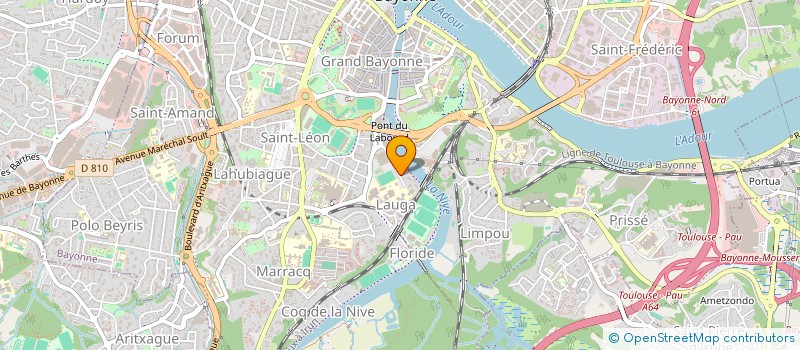 localisation de l'entreprise SURPLUS AMERICAIN  BAYONNE