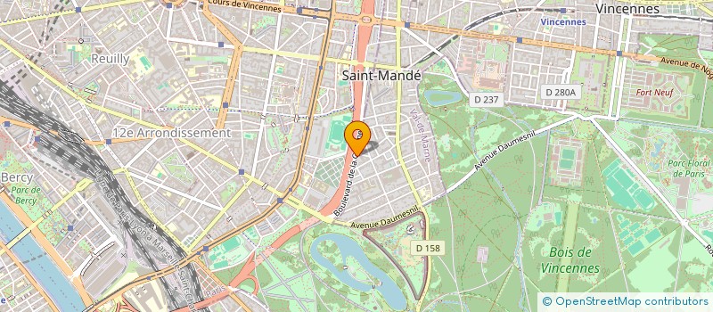 localisation de l'entreprise SURPLUS DISCOUNT  PARIS