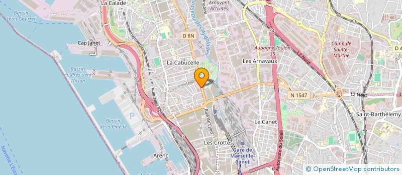 localisation de l'entreprise SURPLUS MARSEILLE à MARSEILLE