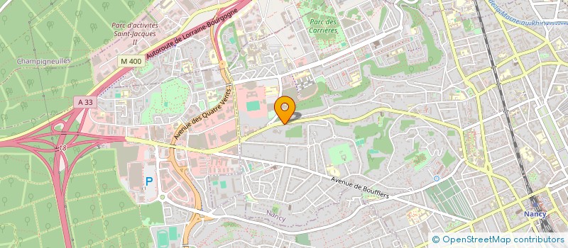 localisation de l'entreprise SURPLUS NANCEIEN  NANCY