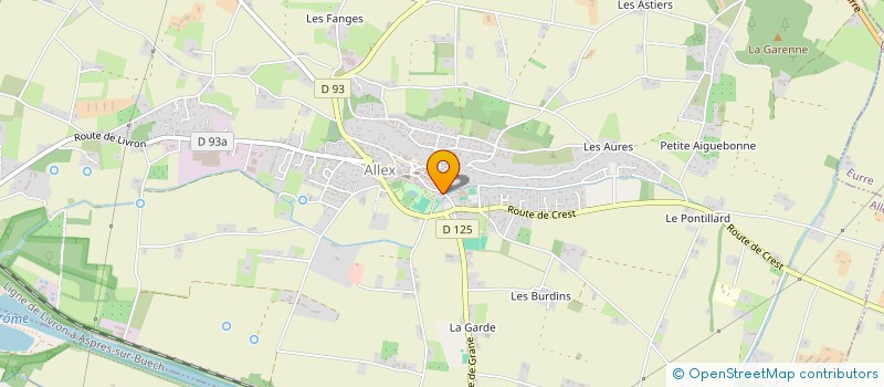 localisation de l'entreprise SURPRENANT INVEST  ALLEX