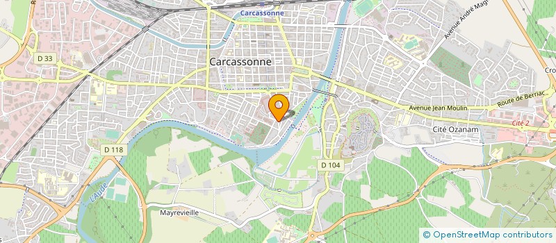 localisation de l'entreprise SURREALIZM  CARCASSONNE