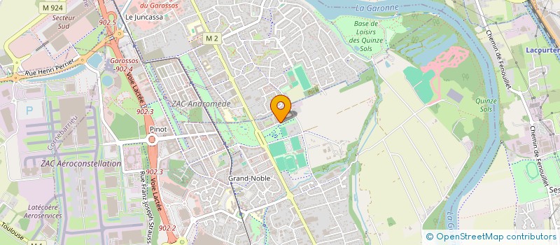 localisation de l'entreprise SURROUND EVENTS à BLAGNAC