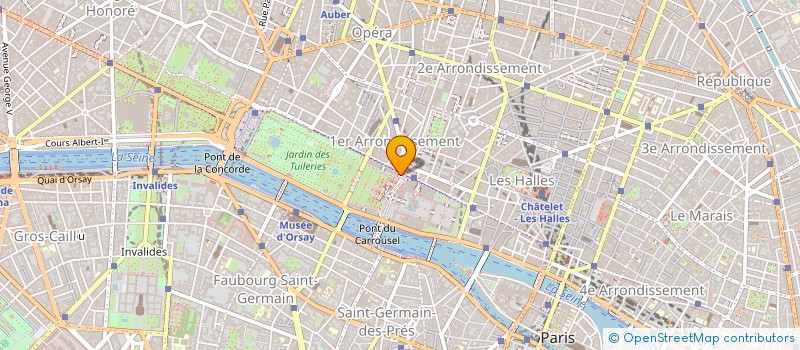 localisation de l'entreprise SURROUND PARIS SAS  PARIS