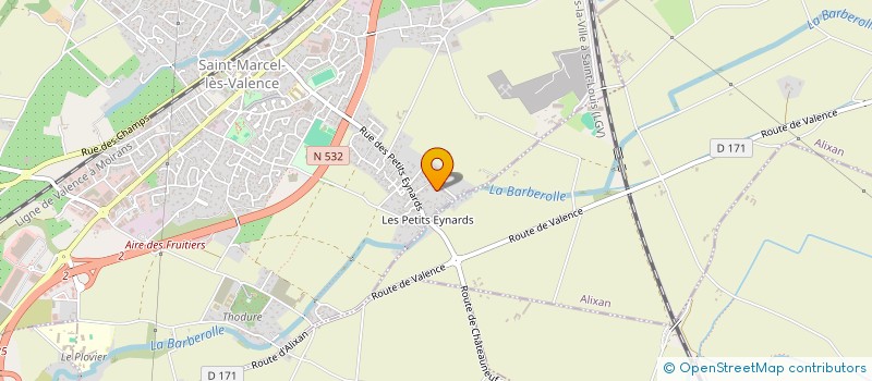 localisation de l'entreprise SURSTOCK USINE à SAINT-MARCEL-LES-VALENCE