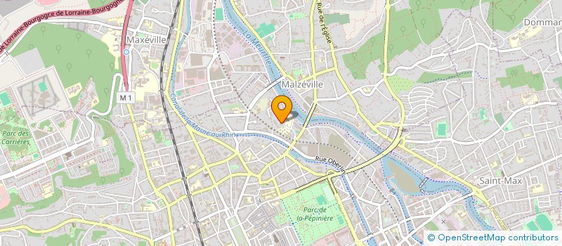 localisation de l'entreprise SURSUM CORDA  NANCY