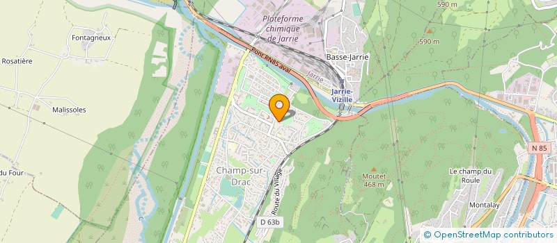 localisation de l'entreprise SURTEC à JARRIE