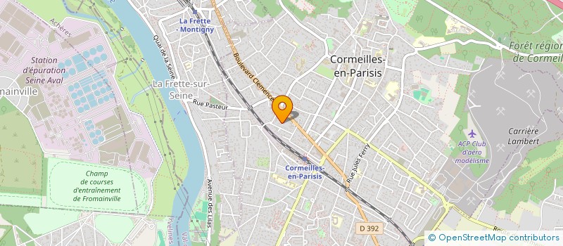 localisation de l'entreprise SURUS TECHNOLOGY  CORMEILLES-EN-PARISIS