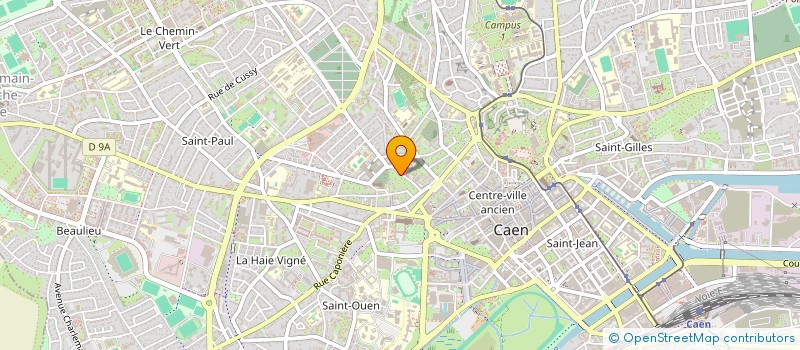 localisation de l'entreprise SURVEDIAL à CAEN