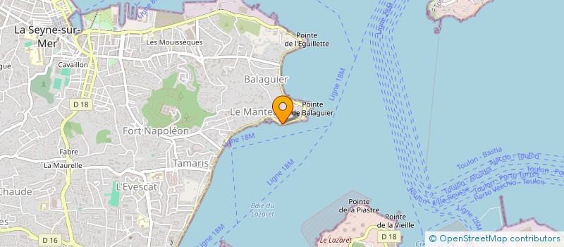 localisation de l'entreprise SURVEILLANCE AZUREENNE SECURITE POINT ALARME à LA SEYNE-SUR-MER