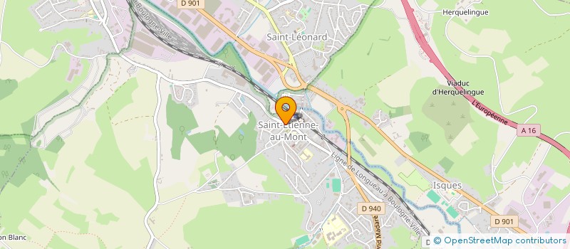 localisation de l'entreprise SURVEILLANCE ET DEFENSE DU LITTORAL à SAINT-ETIENNE-AU-MONT