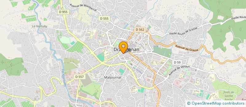 localisation de l'entreprise SURVEILLANCE MANIFESTATION RECEV PUBLIC  DRAGUIGNAN