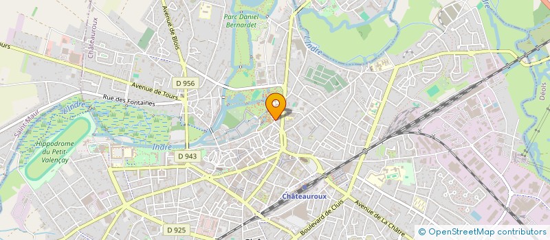 localisation de l'entreprise SURVEILLANCE TECHNIQUE SECURIT à CHATEAUROUX