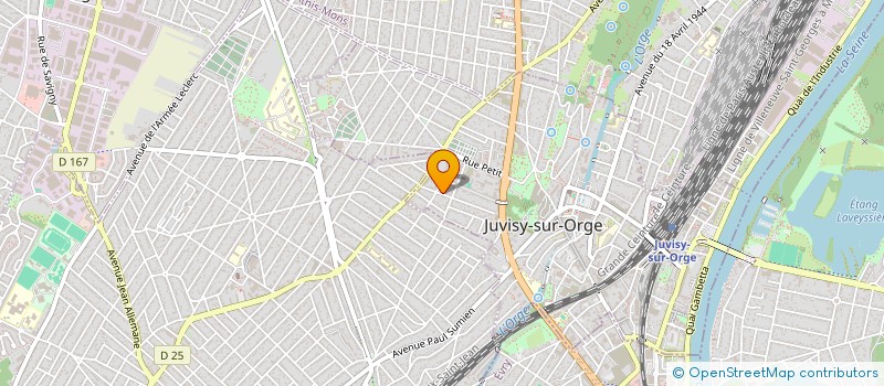 localisation de l'entreprise SURVER  JUVISY-SUR-ORGE