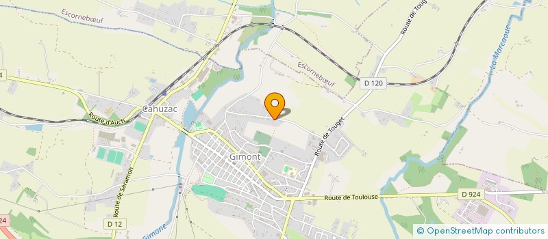 localisation de l'entreprise SURVEY à GIMONT