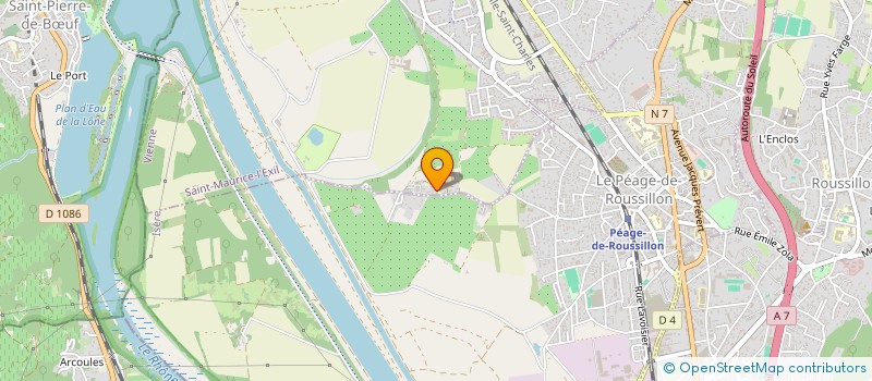 localisation de l'entreprise SURVI FRAIS à SAINT MAURICE L'EXIL