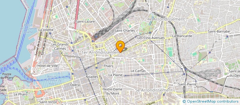 localisation de l'entreprise SURVIE PACA à MARSEILLE