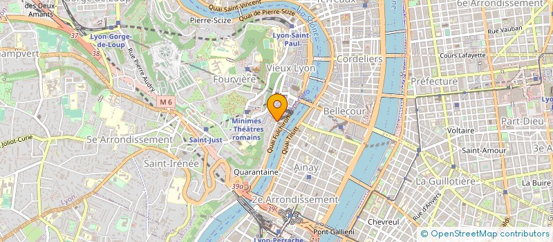 localisation de l'entreprise SURVIE RHONE à LYON