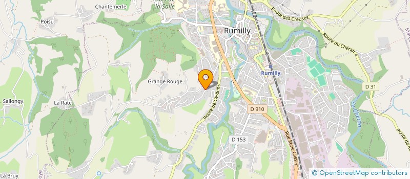localisation de l'entreprise SURVIGNES à RUMILLY