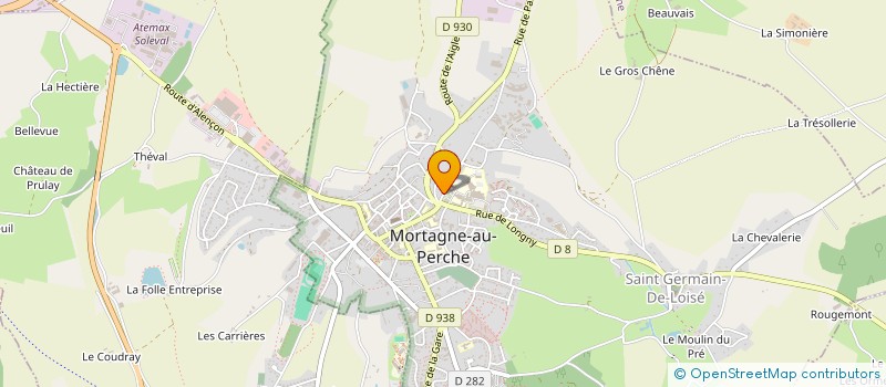 localisation de l'entreprise SURVIVALYS SAS à MAUVES-SUR-HUISNE