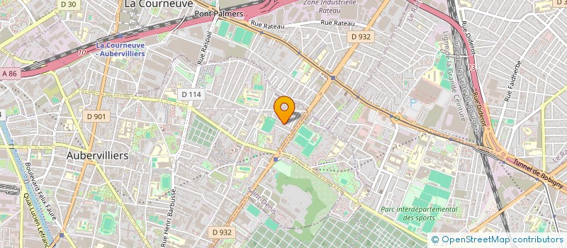 localisation de l'entreprise SURVOLTA  AUBERVILLIERS