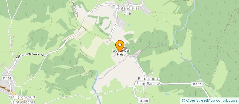 localisation de l'entreprise SURVOLTES  FONTENOIS-LA-VILLE