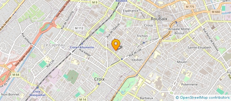 localisation de l'entreprise SURY MENUISERIE à LEERS