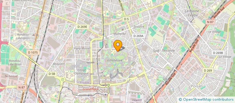 localisation de l'entreprise SURYA INITIATIVES  GRENOBLE