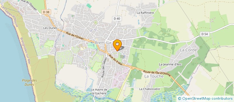 localisation de l'entreprise SURYA KHELNE THAU à BREM-SUR-MER