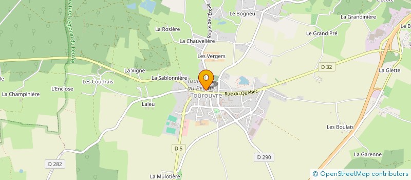 localisation de l'entreprise SURYACHANDRA à TOUROUVRE AU PERCHE